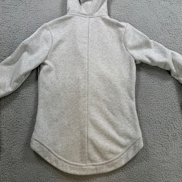 Athleta‎ Gray Full Zip Hoodie Sweatshirt Jacket Athleisure Womens XXS - Picture 7 of 8